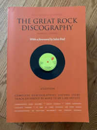 The Great Rock Discography Book . 6th Edition.