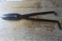 Antique Peck, Stow & Wilcox #4 Blacksmith Bench Millboar Shears