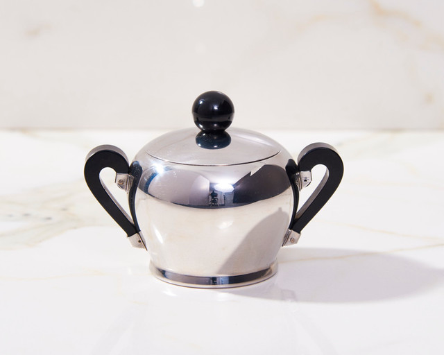 Alfra Alessi Bombé Sugar bowl 1950’s in Kitchen & Dining Wares in City of Toronto - Image 2