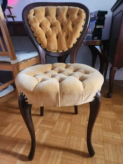 Tufted Vanity Chair, View more