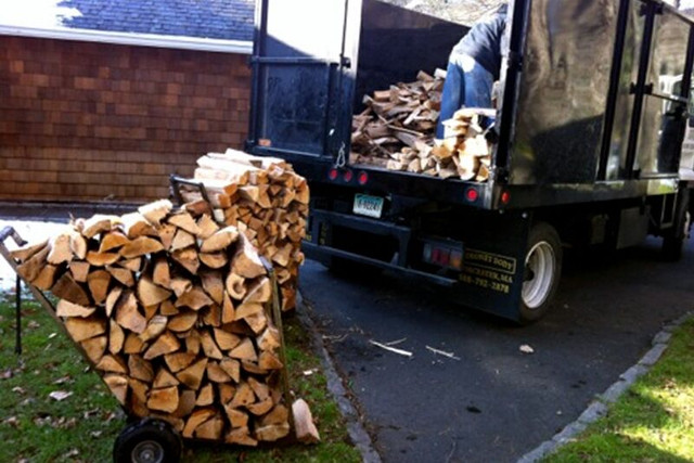 Double Double Tripple Hardwood Bushcord Firewood Sale Delivery in Fireplace & Firewood in Barrie