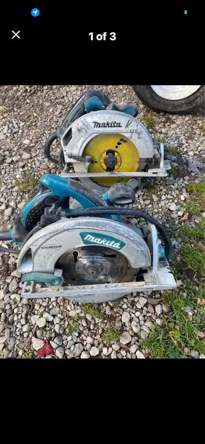 2 Makita electric saws, View more