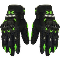 Kawasaki Ninja Full Finger Motorcycle Gloves Medium / XL