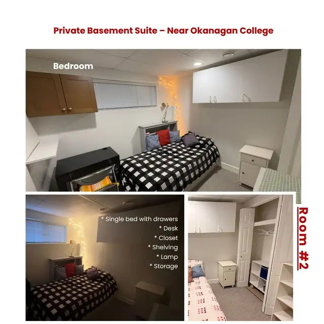 Private Basement Suite Near OC in Long Term Rentals in Kelowna - Image 8