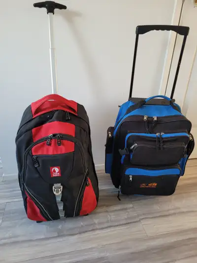 2 wheeled backpack luggage, View more