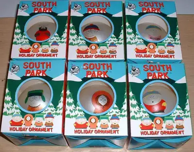 South Park Lot or Doctor Who  :  Ornaments lot, View more