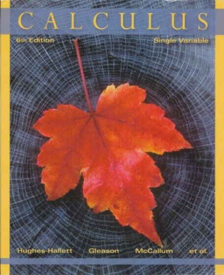 Calculus: Single Variable, 6th Edition in Textbooks in Cambridge