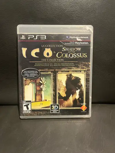 Ico & Shadow Of The Colossus PS3 , View more