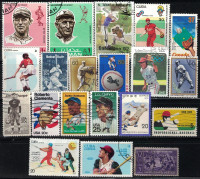 Baseball, Sport Stamps, 20 Different