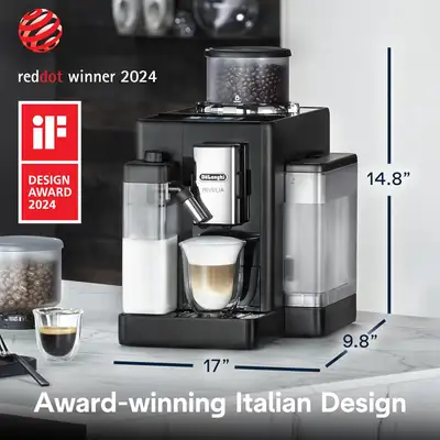 De'Longhi Rivelia Automatic Espresso Machine, View more