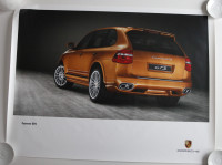 Porsche Cayenne GTS 2008 Official Showroom Sales Poster V4
