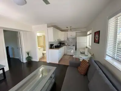 One bedroom ground level suite. Includes basic cable, hydro, heat and high speed wifi. Laundry avail...
