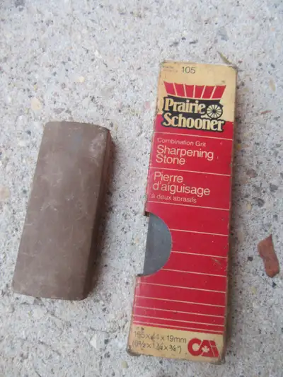 2 SHARPENING STONES, View more