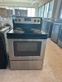 Cuisinière Whirlpool stainless serpentin stove coil burners sto