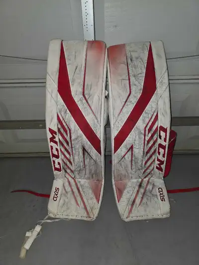CCM Axis Senior Goalie Leg Pads 35"+1.5", View more
