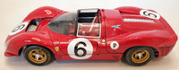 1:18 GMP 1967 Ferrari 330 P4 Spyder BOAC '500' Rosso Corsa R