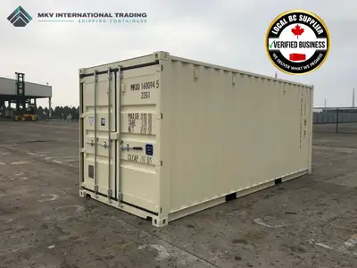 20’ New One-Trip Shipping Containers | Storage Sea Cans for Sale, View more