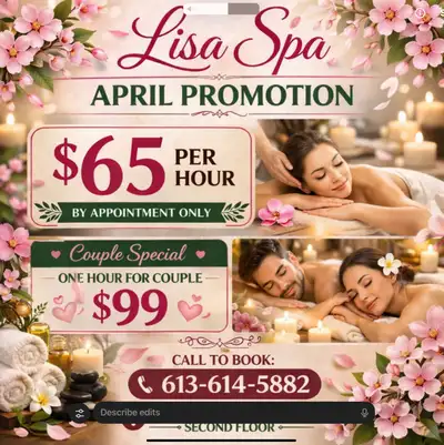 Lisa Spa April Promotion, View more