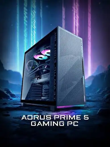 Gigabyte Gaming PC, 9700x and 5070 ti, 32 GB ddr5, View more