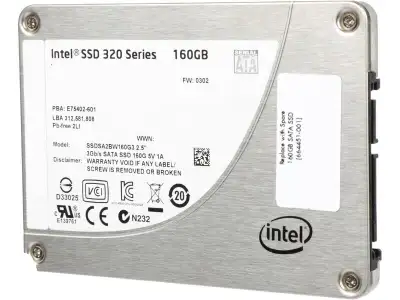Disque SSD Intel 320 Series, 2.5", 160GB, View more