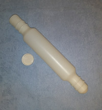 Vintage Tupperware Fill n Chill Pastry Roller Rolling Pin B1003