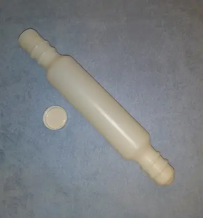 Vintage Tupperware Fill n Chill Pastry Roller Rolling Pin B1003, View more