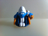 SOLD-Smurfs-2022 McD Happy Meal Basketball Player in Wheelchair