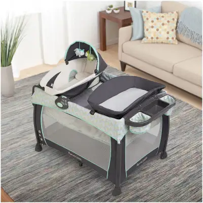 Portable Baby Playard with Changing Station & Bassinet -  for Tr, View more