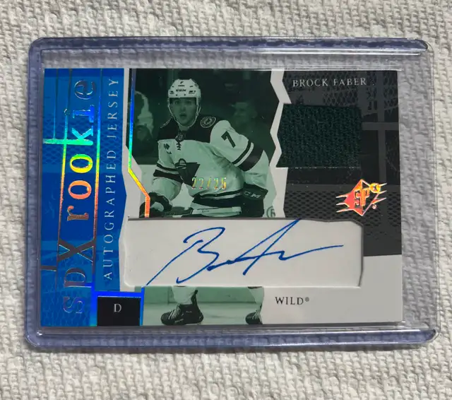 Brock Faber Lot All Auto w Rpa63654761763201122