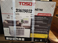 Tosco window air conditioner 5000BTUNew still in the box