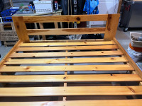 King-Sized Solid Pine Bedframe