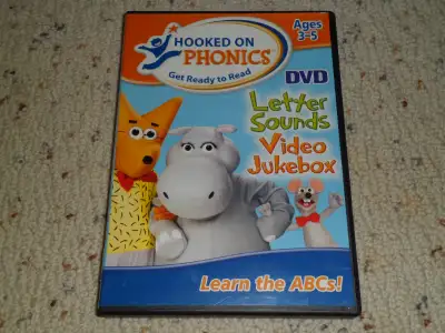 For sale is a Hooked On Phonics - Letter Sounds Video Jukebox DVD 2005. Ages - 3 - 5 . Great conditi...