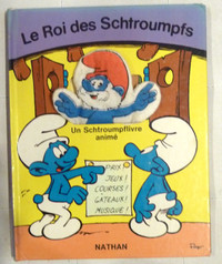 LE ROI DE SCHTROUMPFS - UN SCHTROUMPFLIVRE ANIME, 1984 de PEYO