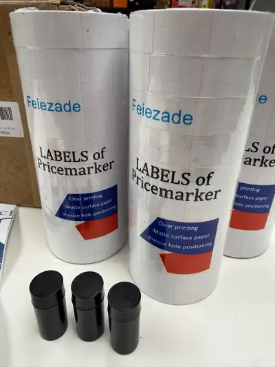 16,000 Pcs 2 Line Refill Price Marking Labels Stickers for MX6600,MX6602,YH689 & Most Other 2 Line P...
