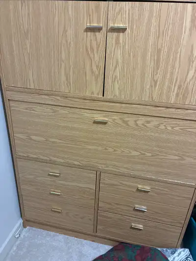 large wooden cabinet, View more