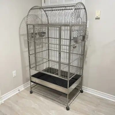 Animal Environments Customized Stainless Steel Bird Cage, View more