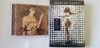 Mariah Carey Signed CD & New & Sealed 2 DVD Set