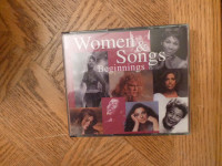Women & Songs Beginnings – VA     (2 CDs)   near mint     $4.00
