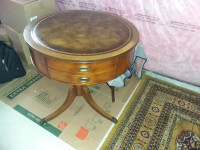 Antique Drum Table
