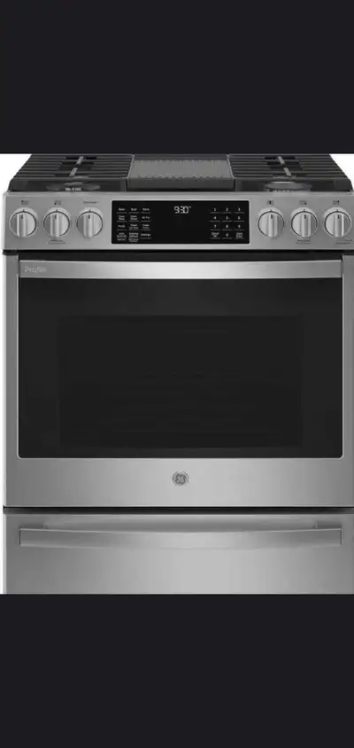 Brand New GE Gas stove oven Stainless steel , View more
