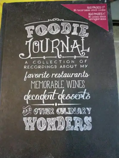 Foodie Journal – Never Used, View more