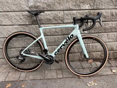 2024 Cervelo Caledonia 5 (54CM)-SRAM Red AXS - Carbon wheels, View more