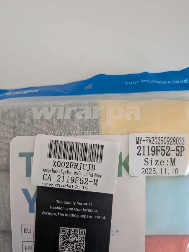 Wirarpa Underwear 5-Pack Size Medium in Women's - Other in Markham / York Region - Image 7