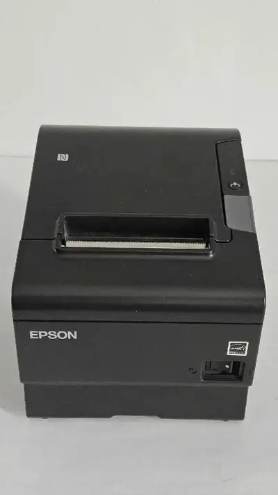 EPSON Thermal Receipt Printer Model T88Vl with Power Adapter, View more