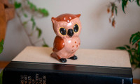 Hand Painted Vintage Owl (Please Read Ad)