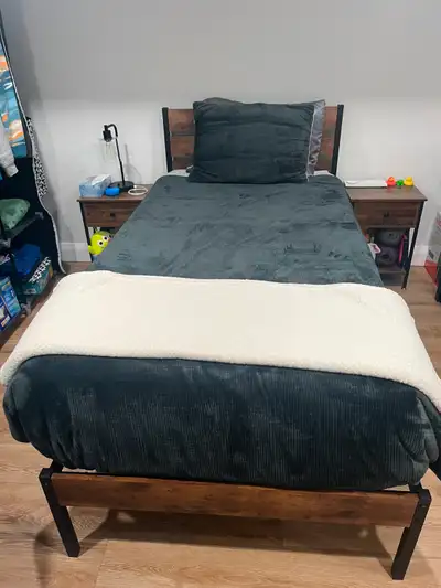Twin Bed Set with Mattress, View more