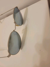 Original Ray Ban Sunglasses Round Metallic
