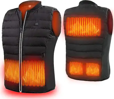 Heated Jacket/Vest for Outdoors, View more