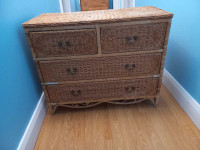 Wicker Dresser