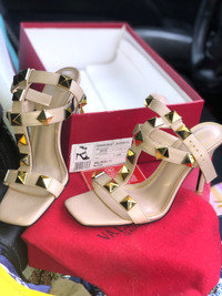 Valentino garavani rock stud designer  heels 